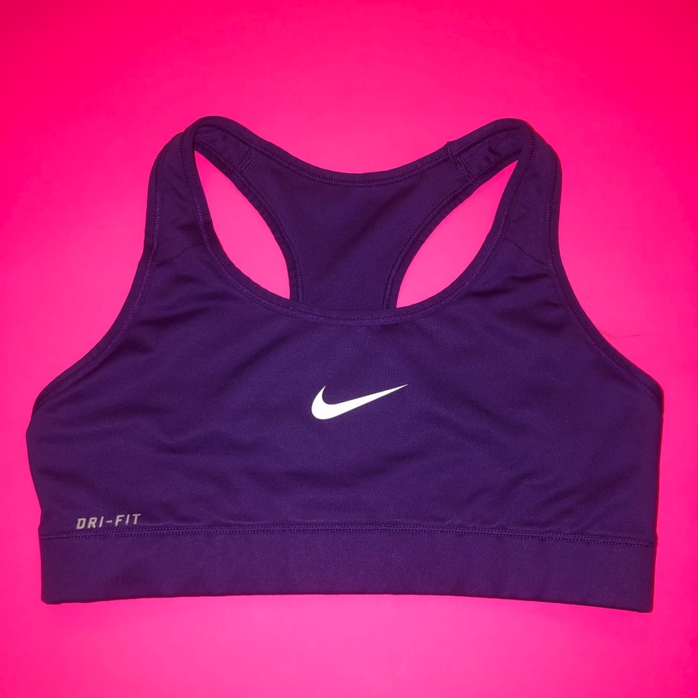 Purple Nike Sports Bra